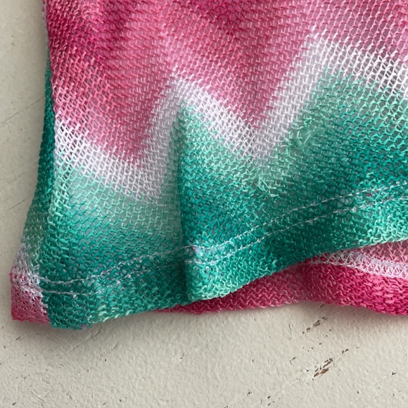 [ Pogo Club Pink Ombré Chevron Tank Top ] 12m - Picture 5 of 6